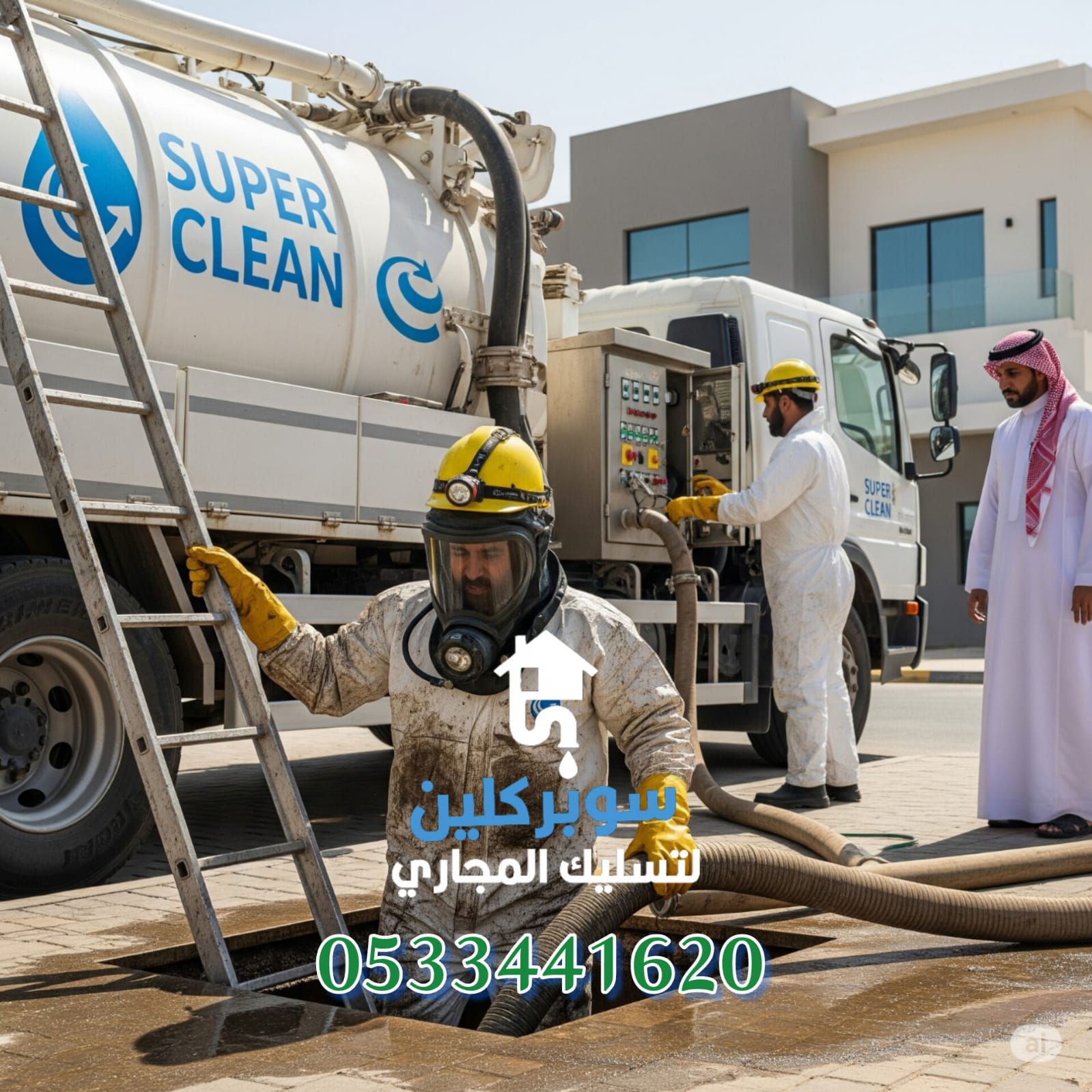 تسليك مجاري حي الرمال الرياض